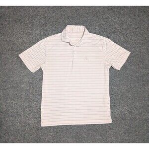 Rhoback Polo Shirt Mens Small Performance Golf Striped